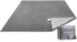 SONGMICS Csúszásmentes szőnyeg, szőnyeg mosógépben mosható, 200 x 290 cm, szürke (TAR014G01)