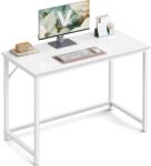 VASAGLE Irodai íróasztal, 100 x 50 x 76 cm, juharfehér és felhőfehér (LWD041W44V1)