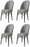 ASIR GROUP Étkezőszék szett (4 db) Ritim - Szürke, Barna (240CHR1488)
