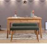 ASIR GROUP Étkezőgarnitúra (3 db) Costa 1070 - Atlanti fenyő, Zöld (869VEL8844)