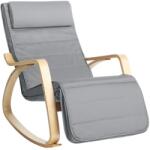 SONGMICS Hintaszék, 5 fokozatú állítható lábtartó, relaxációs szék, 150 kg-ig terhelhető (LYY010G01)