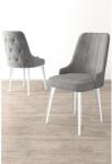 ASIR GROUP Étkezőszék szett (4 db) Newa - Szürke, Fehér (240CHR1620)