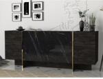 AG Konzolasztal Veyron - Black, Gold (804TRH3522)