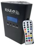 Ibiza Light Proiector LED portabil RGBW 4WX3 cu acumulator 4000MA si DMX Ibiza Light PAR-TRUSS-BAT (PAR-TRUSS-BAT)