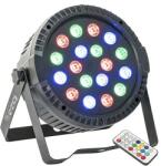 Ibiza Light Par LED RGB 18X1W LED-URI Ibiza Light THINPAR-18X1W (THINPAR-18X1W)