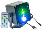 Ibiza Light Mini laser 160MW + efect LED RGB 3W Ibiza Light TINYLED-LASRG (TINYLED-LASRG)