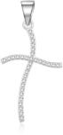 MOISS Időtálló ezüst medál cirkónium kövekkel Kereszt P0000743