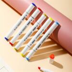 Deli Color Emotion 36 darabos kétvégű háromszögletű sketch marker készlet (DEL70803-36) - bestbyte