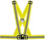 Lampa X-Belt biztonsági fényvisszaverő keresztszalag öv, állítható, Sárga (LAMOT91410)