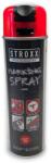 STROXX jelölő spray 500 ml, gyorsan száradó, fluoreszkáló, piros (34529)