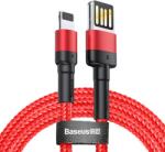 Baseus Cafule 2, 4A 1 m-es Lightning USB-kábel kétoldalas, piros (CALKLF-G09)