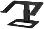 Smarto A60 ergonomikus laptopállvány, alumíniumból, hordozható, 10-15, 6 hüvelykes laptopokkal kompatibilis, 29-es méret, 5*24, 5*12, 5 cm állítható, Fekete (sid584-584)