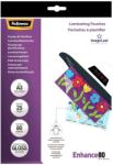Fellowes Meleglamináló fólia, 80 mikron, A3, fényes, 25 db (5396403) - emag