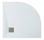 Besco Vexo íves zuhanytálca fehér 90x90 cm (BV-90-90-P) (BV-90-90-P)