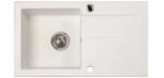 Marmorin Isao 1 medencés csepptálcás gránit mosogatótálca, White 470 113 006 (470 113 006)