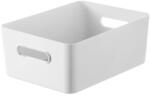 SMARTSTORE Műanyag tárolódoboz, 15, 4 liter, SMARTSTORE Compact L, fehér (OG-11010)