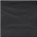Style Point Koktél szalvéta, 12x12 cm, fekete, 200 db