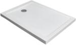 Radaway Doros Stone F szögletes lapos zuhanytálca fehér 140x80 cm (SDRF1480-01-04S) (SDRF1480-01-04S)