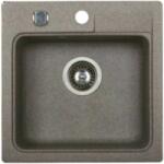 Marmorin Isao 1 medencés szögletes gránit mosogatótálca, Gray 470 103 003 (470 103 003)