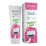 Nordics természetes fogkrém gyermekeknek, rágógumi íz, 50ml (NORD012)