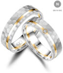 Marrya Gold 8 karátos Arany karikagyűrű pár - GB-042-18K-N (GB-042-18K-N)
