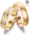 Marrya Gold 14 karátos Arany karikagyűrű pár - GB-132-14K-F (GB-132-14K-F)