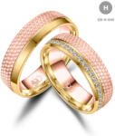 Marrya Gold 14 karátos Arany karikagyűrű pár - GB-040-14K-H (GB-040-14K-H)