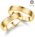Marrya Gold 8 karátos Arany karikagyűrű pár - GB-006-8K-G (GB-006-8K-G)