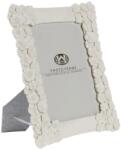 Mauro Ferretti Fehér üveg és gyanta képkeret, 22, 8 x 2 x 28 cm, Cempak Mauro Ferreti (0372600003)