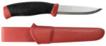 Morakniv Companion (S) rozsdamentes túrakés, tőr + tok - 10, 9cm, bordó (M-14071)