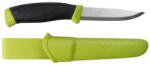 Morakniv Companion (S) rozsdamentes túrakés, tőr + tok - 10, 9cm, olíva zöld (M-14075)