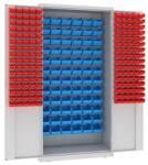 Malow Fém műhelyszekrény dobozokkal, 199 x 100 x 50 cm, szürke/szürke