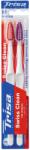 Trisa Kézi fogkefék Trisa Swiss Clean Duo Medium 664553 Multicolor (664553)