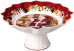 Villeroy & Boch Toy's Fantasy Mikulás kívánságlista talpú tálka, 24x24x12 cm - 411234 (411234)