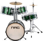 NRG Young Rocker Green gyermek dobszett