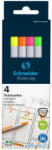 Schneider Set 4 textmarkere Schneider Shine-Up, 1-4 mm (SD-TMK054)