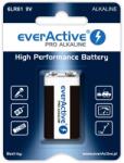 everActive Elem Everactive Alkaline 6LR61, 9V, Pro Alkaline, buborékfólia (EA-9V)