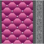 DEGRETS Tapéta DEGRETS 1453 Papír, Eileen 2 lila, Méret: 0.53m x 10.05m = 5.3 m2 (1453)