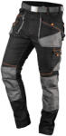 NEO TOOLS NEO 81-238-XXXL Munkanadrág, HD, Karcsúsított(Slim Fit), 60% Pamut, 37% Polyester, 3% Elastane, 285 g/m2, Övvel, XXXL (81-238-XXXL)