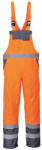 Portwest S488 Jól Láthatósági Kantáros Munkásnadrág - S, Narancs/Sötétkék