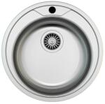 MOFÉM Infinite 510 kerek (1 medence) beépíthető mosogató szifoncsomaggal (760012807)