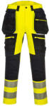 Portwest Dx442 Jól Láthatósági Munkás Nadrág - 34, Sárga/Fekete