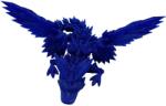 3D Morph Lab 3D Print 3D Morph Lab - Pui de dragon cu aripi, cristal, albastru, cosmic (3DML1000368)