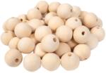 Playbox PlayBox: Natúr fa gyöngy golyók 30mm-es méret 50db-os csomag (2470122) - jatekshop