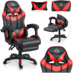Sofotel Draknor II gamer szék, fekete és piros (TE242501)