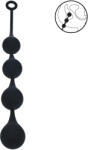 Levelz Silicone Waterdrop Anal Balls XL 50mm Black