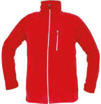 CERVA Karela Polár Pulóver Piros 3XL