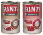 RINTI Sensible Marhahús rizzsel 6x400 g + Bárányhús rizzsel 6x400 g
