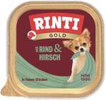 RINTI Gold Venison&Beef Mini szarvas- és marhahúsos tálca 100 g