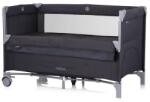 Chipolino Relax multifunkciós utazóágy - Antracite Linen (3800931064129)